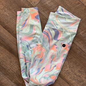 NWT Hollister Swirl Print Leggings